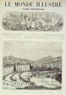 Le Monde Illustré 1874 N°891 Espagne Bilbao Cherbourg (50) Vincennes (94) Chasse Aux Hannetons - 1850 - 1899