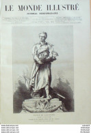 Le Monde Illustré 1874 N°913 Belgique Tournai Suresnes (92) St Jean De Luz (64) Italie Milan Cicita Vecchia - 1850 - 1899