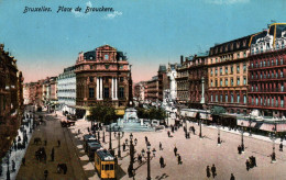 Bruxelles - Place De Brouckère - Marktpleinen, Pleinen