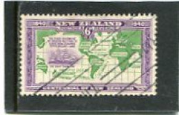 NEW ZEALAND - 1940  6d  BRITISH SOVEREIGNTY  FINE USED  SG 621 - Oblitérés