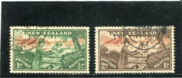 NEW ZEALAND - 1946  HEALTH  SET  FINE USED  SG 678/79 - Oblitérés