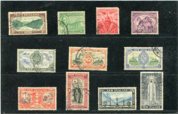 NEW ZEALAND - 1946  VICTORY  SET  FINE USED  SG 667/77 - Gebruikt