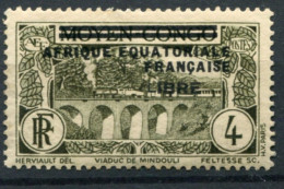 !!! AEF, N°102b VARIETE PETIT "L" A LIBRE NEUVE ** - Unused Stamps