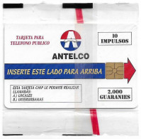 Paraguay - Antelco - Antelco Logo, Gem1A Symm. Black, With CN., 1997, 2.000Gs, NSB - Paraguay