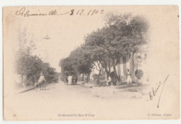 CPA-ALGERIE-ORLEANVILLE - Rue D Isly PRECURSEUR -CIRCULEE-5/12/1903 - Chlef (Orléansville)