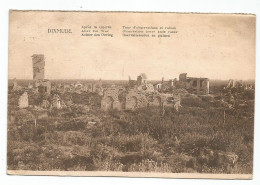 Diksmuide Observatietoren Ruines Krieg War Observation Tower Briefstempel 1923 Marche Htje - Diksmuide