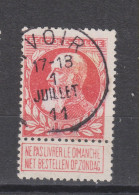 COB 74 Oblitération Centrale Type T2L YVOIR - 1905 Grosse Barbe