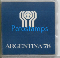 210325 ARGENTINA SOCCER FUTBOL WORLD CUP 78 THREE COINS MONEDAS NO POSTAL POSTCARD - Zonder Classificatie