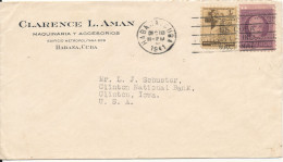 Cuba Cover Sent To USA Habana 18-12-1941 - Cartas & Documentos
