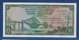 SCOTLAND - P.269 – 1 POUND 01.11.1962 VF/XF, S/n J650289 - 1 Pond