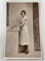 CPA - Carte Photo - Jeune Mariée - Noces