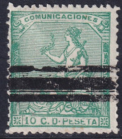 Spain 1873 Sc 193 España Ed 133S Bar (barrados) Cancel - Gebruikt