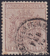 Spain 1874 Sc 211 España Ed 153 Used Date Cancel - Oblitérés