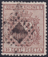 Spain 1874 Sc 211 España Ed 153 Used Rombo De Puntos Cancel - Usati