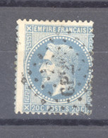 CLX 1206 :  Yv  29A  (o)  Ambulant GP2° - 1863-1870 Napoléon III Lauré