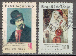 Brasil 1971 - Day Of The Stamp - Michel 1285-86  Used, Oblitéré, Gest. - Gebruikt