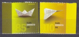 2008 Iceland 1207-1208 Europa Cept - 2008