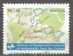 Brasil  2008 - Postal History - Michel 3572  Used, Oblitéré, Gest. - Used Stamps