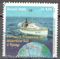 Brasil  2000 - Ocean Shipping By Amyr Klink - Michel 3034  Used, Oblitéré, Gest. - Used Stamps