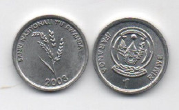 Rwanda - 1 Franc 2003 UNC Lemberg-Zp - Rwanda