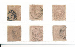 Espagne N° 151 X 6 Oblitérés - Used Stamps