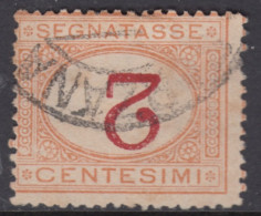 ITALIA - Sassone Tax N.4b- CIFRA CAPOVOLTA - Sassone 6000E - Postage Due