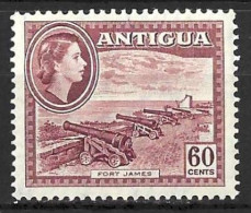 ANTIGUA...QUEEN ELIZABETH  II..(1952-22...)...." 1953..".....60c......SG131......(CAT.VAL.£13..)...........MH.... - 1858-1960 Colonia Britannica