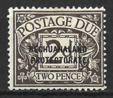 BECHUANALAND...KING GEORGE V..(1910-36..).." 1926.."..POSTAGE-DUE...2d.....SGD3.....(CAT.VAL.£15..).....MH. - 1885-1964 Herrschaft Von Bechuanaland