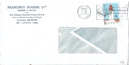 Portugal Cover Lighthouse Stamp DIA MUNDIAL DA POUPANÇA Slogan Cancel - Briefe U. Dokumente