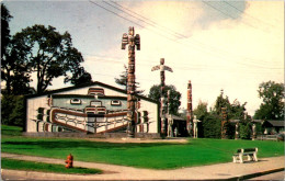 Canada Victoria Thunderbird Park The Longhouse Indian Totem Poles - Victoria