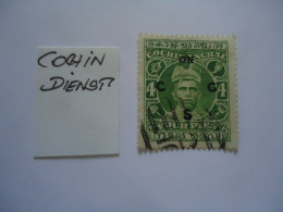 COCHIN INDIAN STATES USED STAMPS COCHIN  OVERPINT - Cochin
