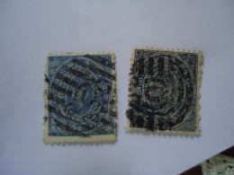 TRAVANCORE INDIA STATES  USED   STAMPS  2 - Travancore