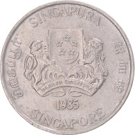 Monnaie, Singapour, 20 Cents, 1985 - Singapore