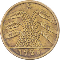 Monnaie, Allemagne, 5 Reichspfennig, 1926 - 5 Renten- & 5 Reichspfennig