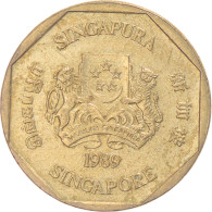 Monnaie, Singapour, Dollar, 1989 - Singapour