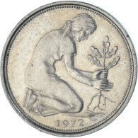 Monnaie, Allemagne, 50 Pfennig, 1972 - 50 Pfennig