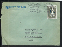 LUXEMBOURG 1967: DDL De LSC D' Athènes Pour Paris - Lettres & Documents