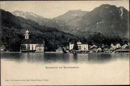 CPA Beckenried Kt. Nidwalden, Ort Mit Buochserhorn - Beckenried