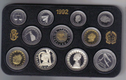 Italia Italy 1992 Divisionale Proof Confezione Esterna Assente O Rovinata - Nieuwe Sets & Proefsets