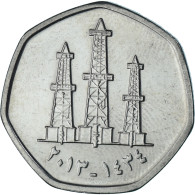 Monnaie, Émirats Arabes Unis, 50 Fils, 2013 - Emiratos Arabes