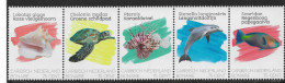 Caribisch Nederland Bonaire   2020 Fish Turtle Dolphin Shell   Postfris/mnh/neuf - Curaçao, Nederlandse Antillen, Aruba