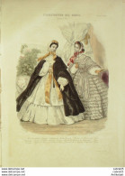 Gravure De Mode L'Illustrateur Des Dames 1869 N°16 - Voor 1900