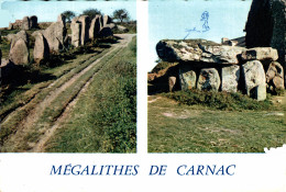 N°107797 -cpsm Mégalithes De Carnac - Dolmen & Menhirs