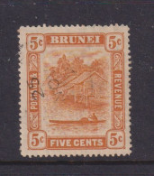 BRUNEI - 1908+ Brunei River 5c Used As Scan - Brunei (...-1984)