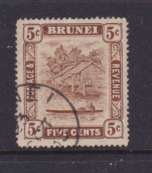 BRUNEI - 1908+ Brunei River 5c Used As Scan - Brunei (...-1984)