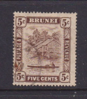 BRUNEI - 1908+ Brunei River 5c Used As Scan - Brunei (...-1984)