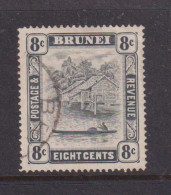 BRUNEI - 1908+ Brunei River 8c Used As Scan - Brunei (...-1984)