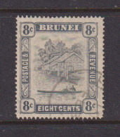 BRUNEI - 1908+ Brunei River 8c Used As Scan - Brunei (...-1984)