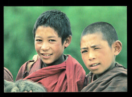 Nepal Yong Monks Of Tiksey Gompa Monastery ( Photo Betty Vlaminck Belgique ) - Bouddhisme