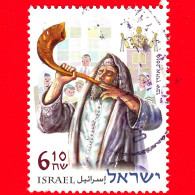 ISRAELE - Usato - 2010 - Shofar - Corno Di Montone - Jewish New Year Festivals - 6.10 - Usados (sin Tab)